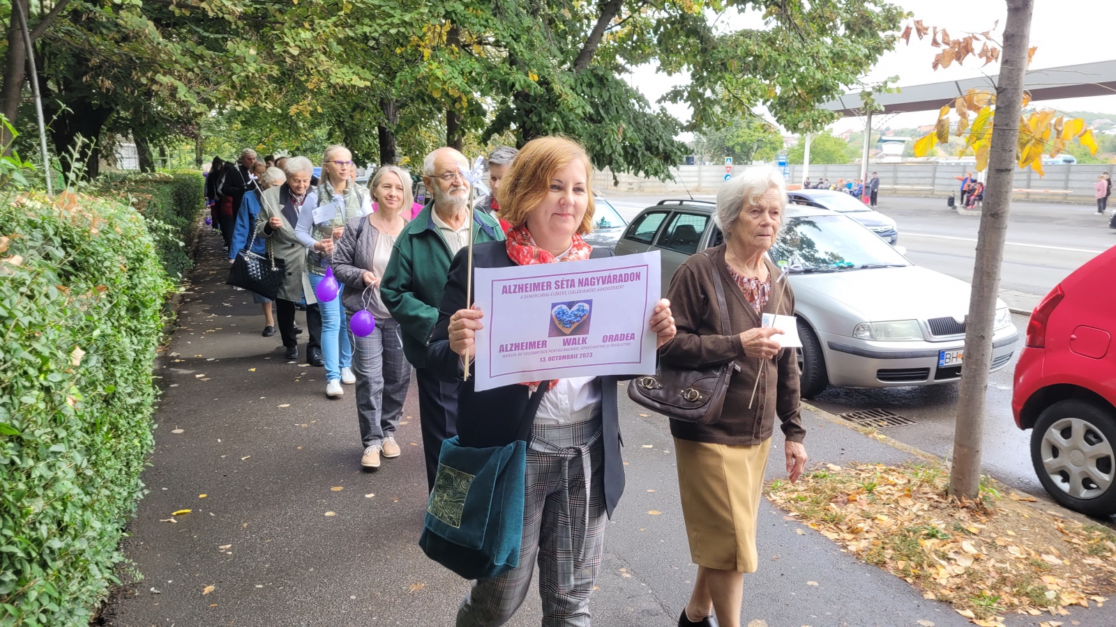 Marș de solidaritate pentru pacienții cu Alzheimer și îngrijitorii lor
