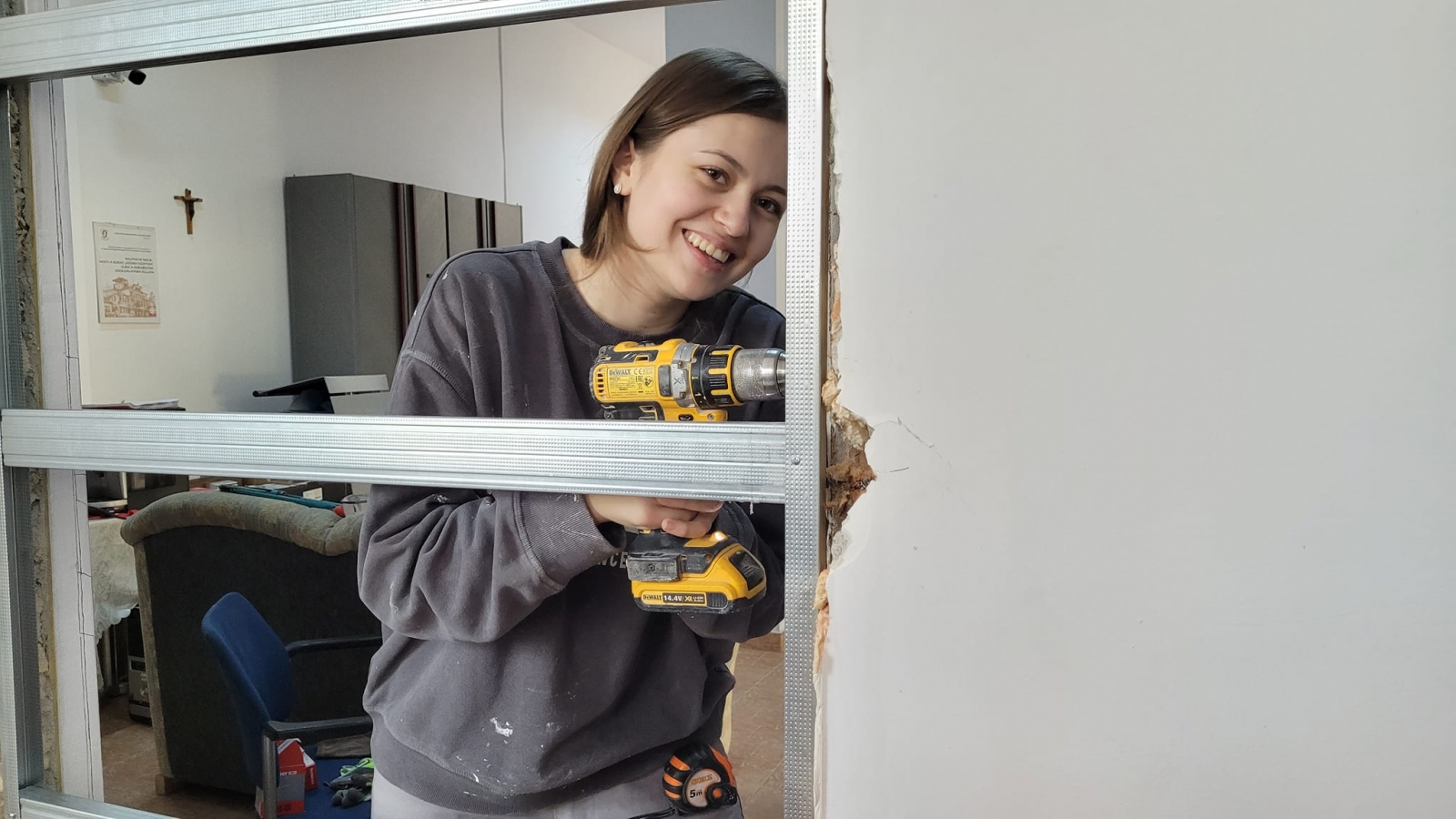 Voluntarii austrieci au renovat sediul nostru